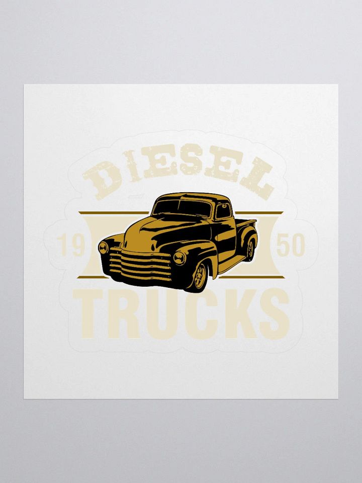 Retro Diesel Trucks Sticker product image (3)