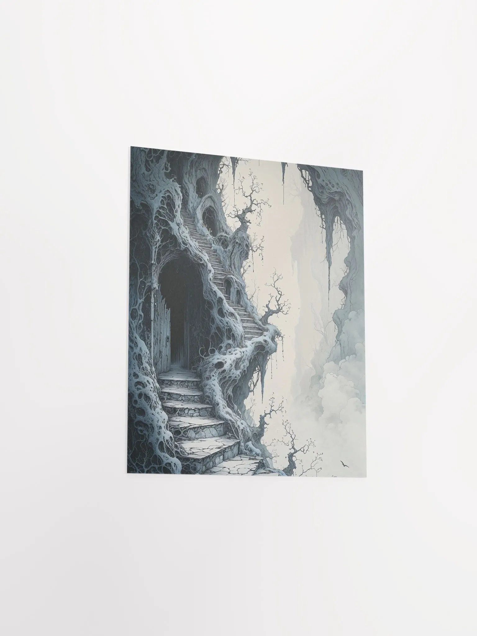Cliffside Staircase Poster product image (24)