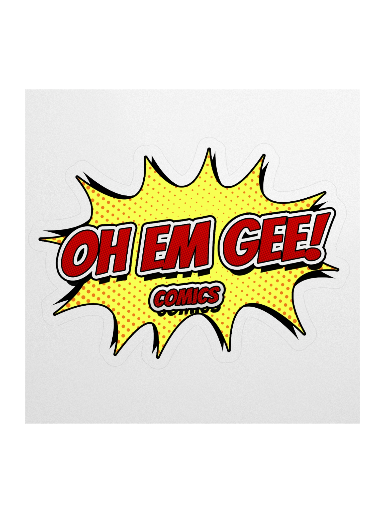 OH EM GEE Sticker product image (1)