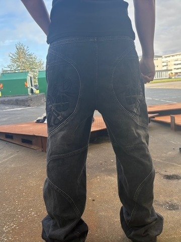 ZENTLY SPLASH LOOSE PANTS - Moonlight Fade Edition (CUSTOM) product image (3)