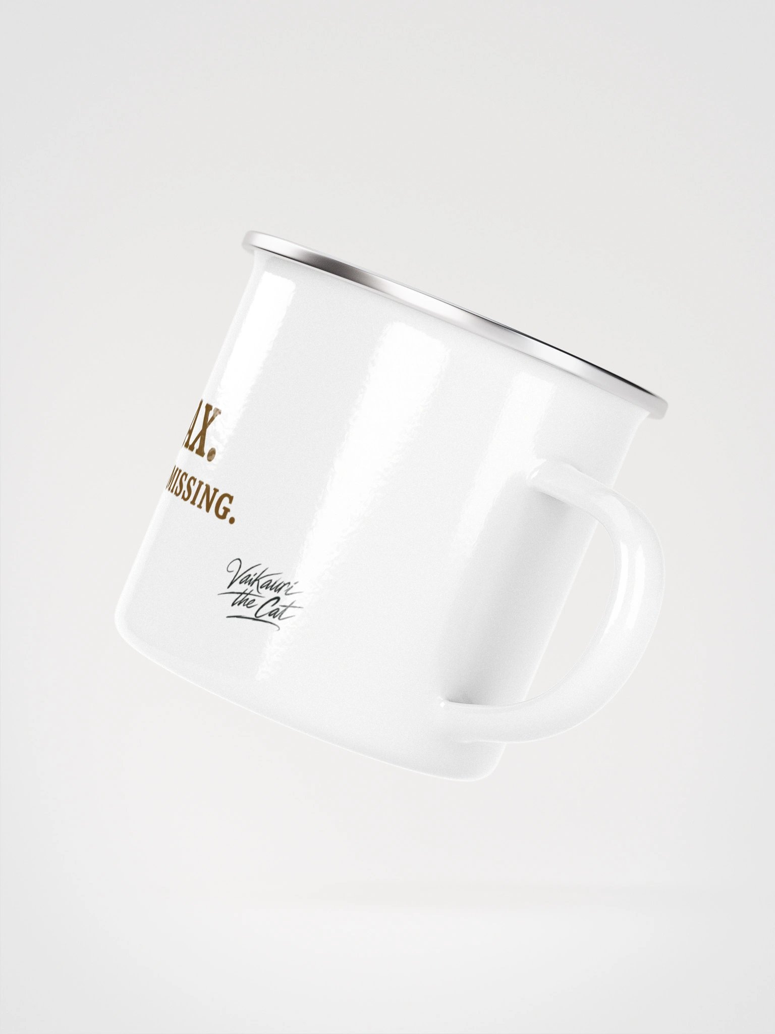 Vaikauri Cat Enamel Mug product image (3)