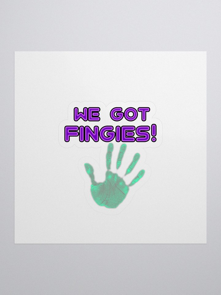 Fingies Kiss Cut Stickers product image (1)