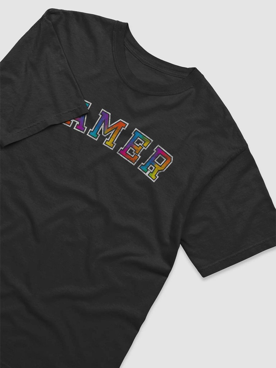 Pride Gamer T-Shirt (White distressed) product image (2)