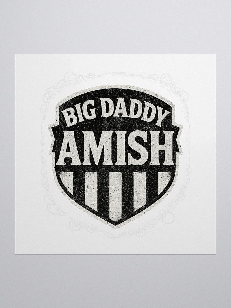 Big Daddy Amish Sticker