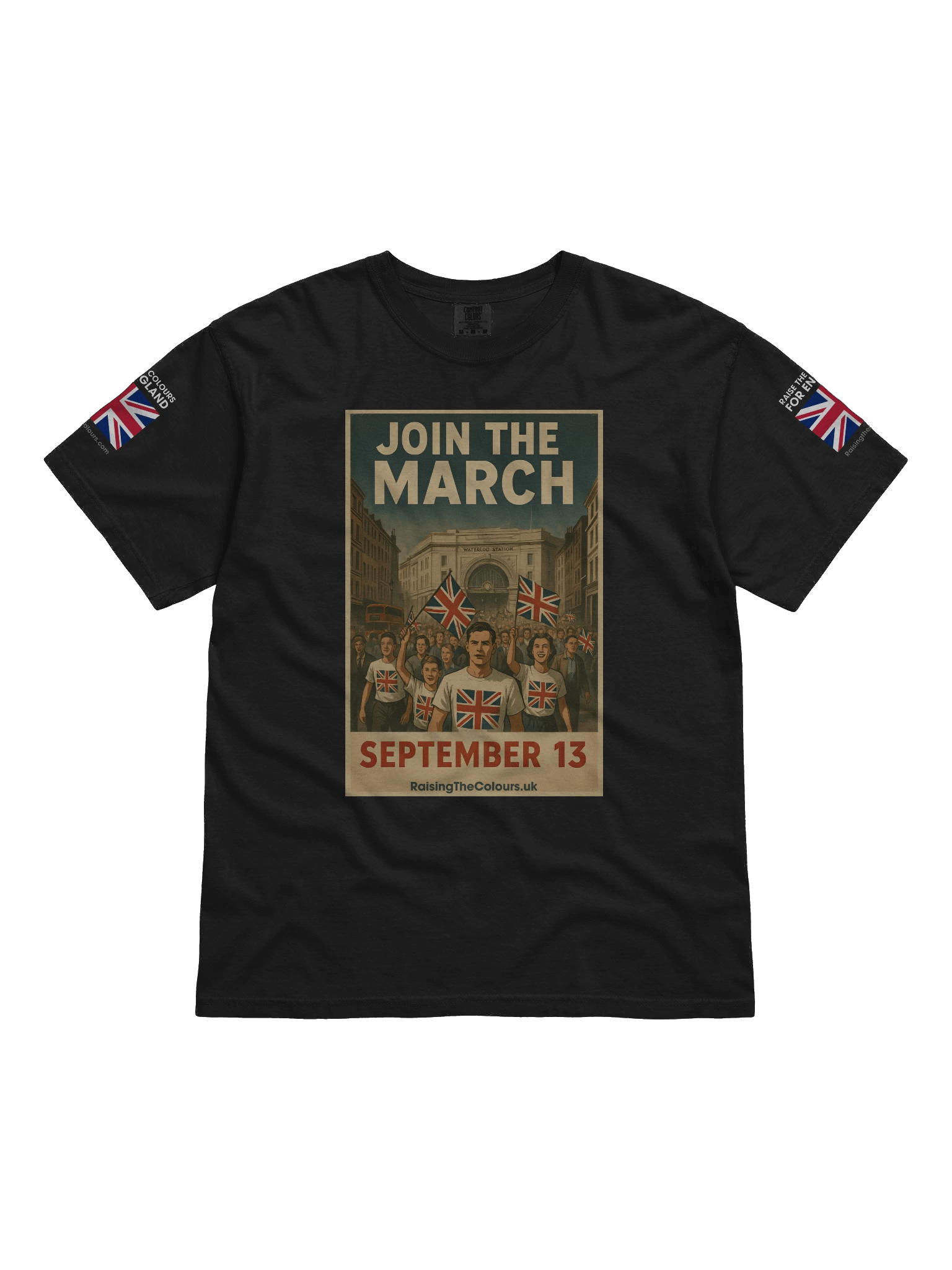 Join the March T-Shirt – Black or White product image (1)