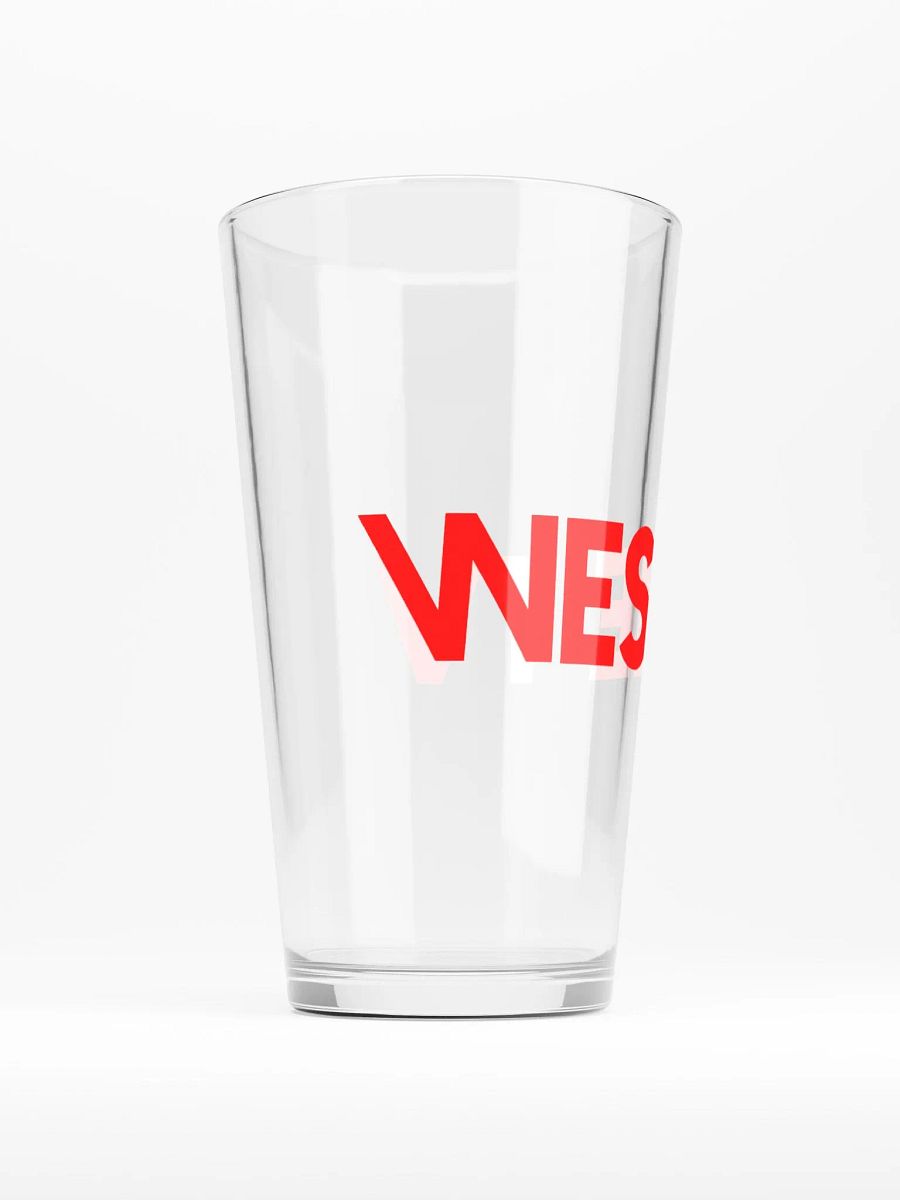 Westie TV Pint Glass product image (2)