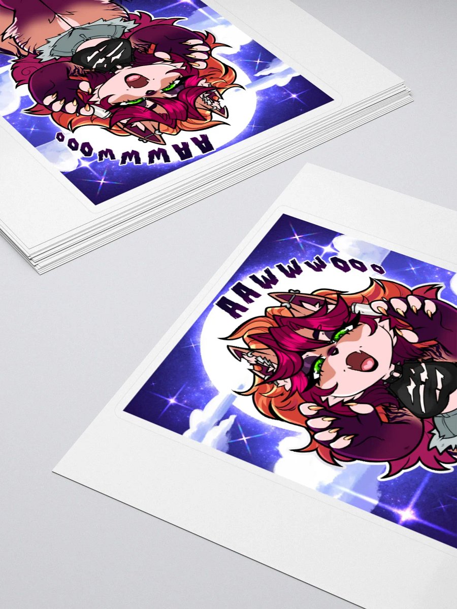 Wolfhead Awoo - Sticker product image (15)