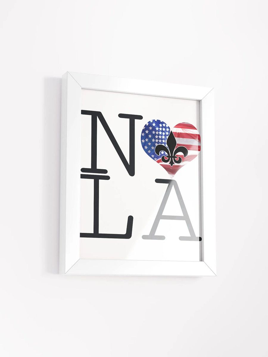 I LOVE NOLA **BIGSHOT POSTER** (USA HEART) product image (65)