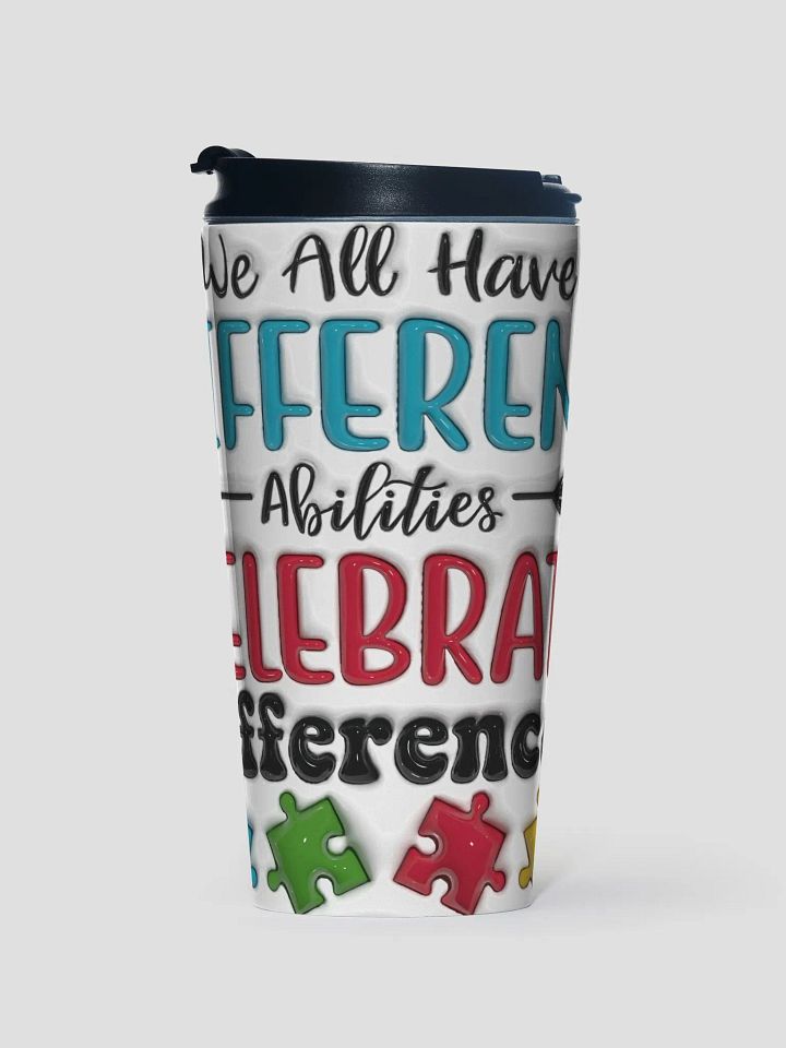 Diverse Abilities Stainless Steel Travel Mug product image (1)