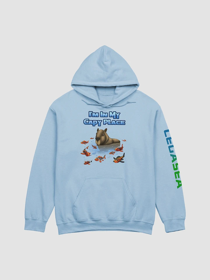 I'm In My Capy Place! Javier The Capybara Hoodie! LegaSea x Reptile Army Collab product image (1)