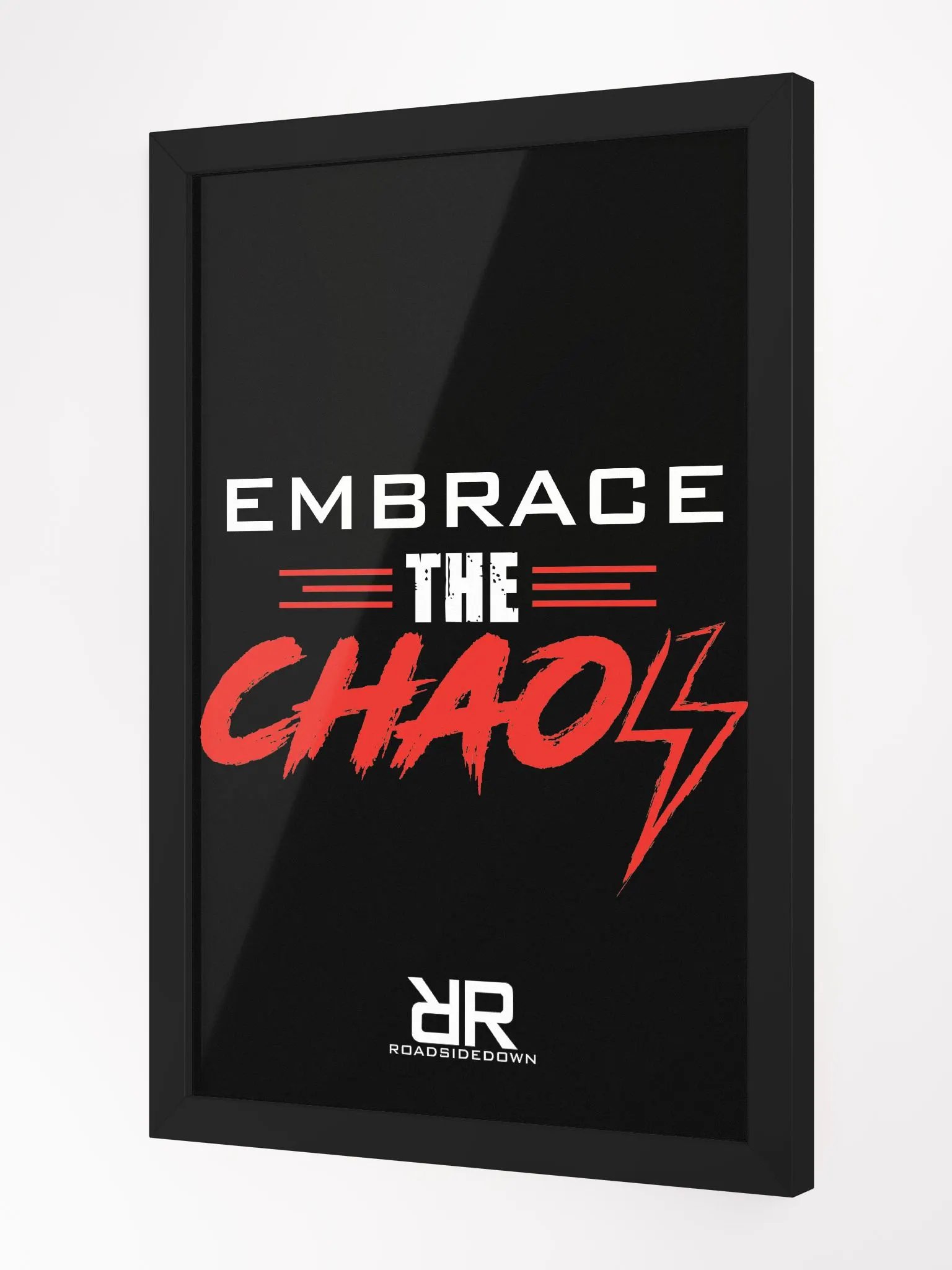 Embrace the Chaos Framed Print product image (2)