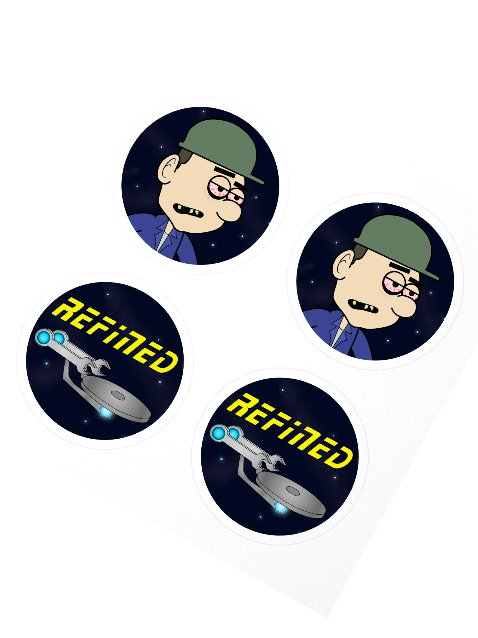 Lonny in Space Stickers product image (2)