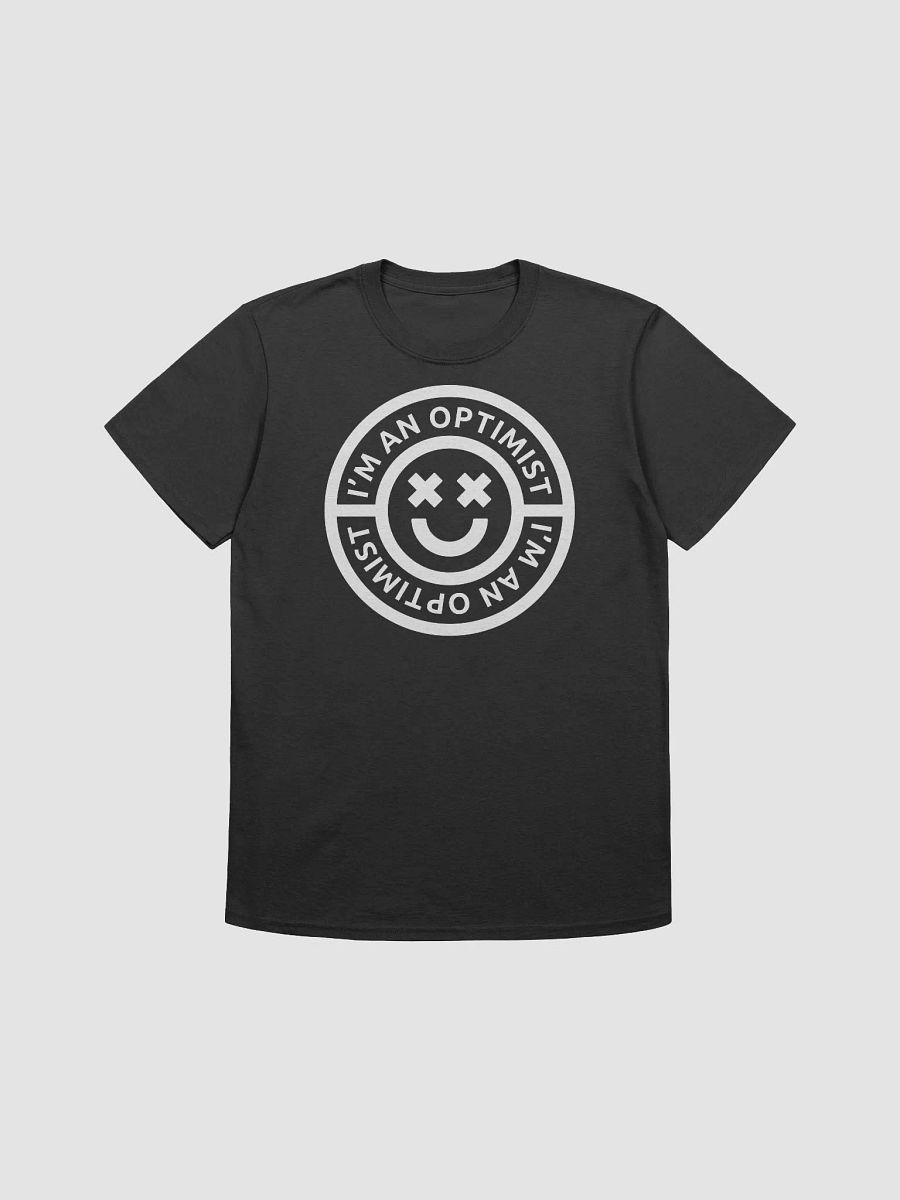 GX I'm an Optimist Basic Tee White Logo product image (3)