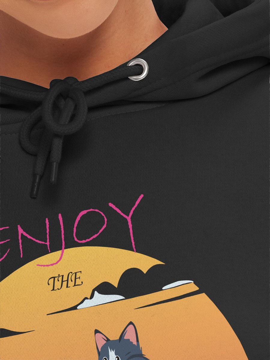 Sunset Dance Cats Unisex Hoodie product image (7)