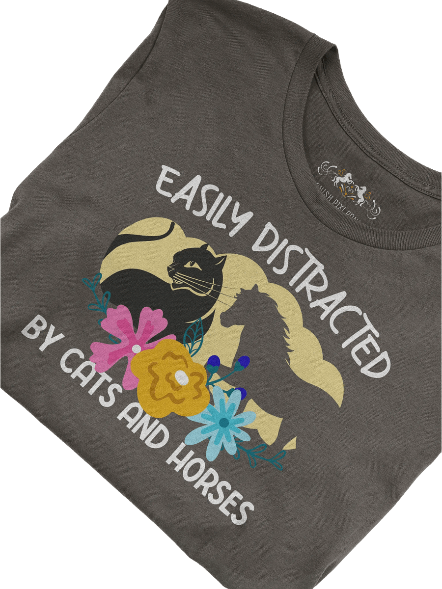 Easily Distracted by Horses Tee product image (10)