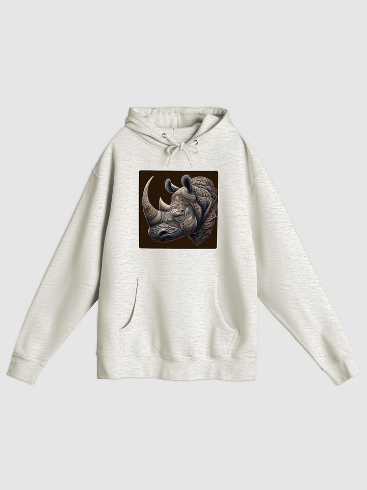 Ornate Rhino Illustration Premium Hoodie product image (2)