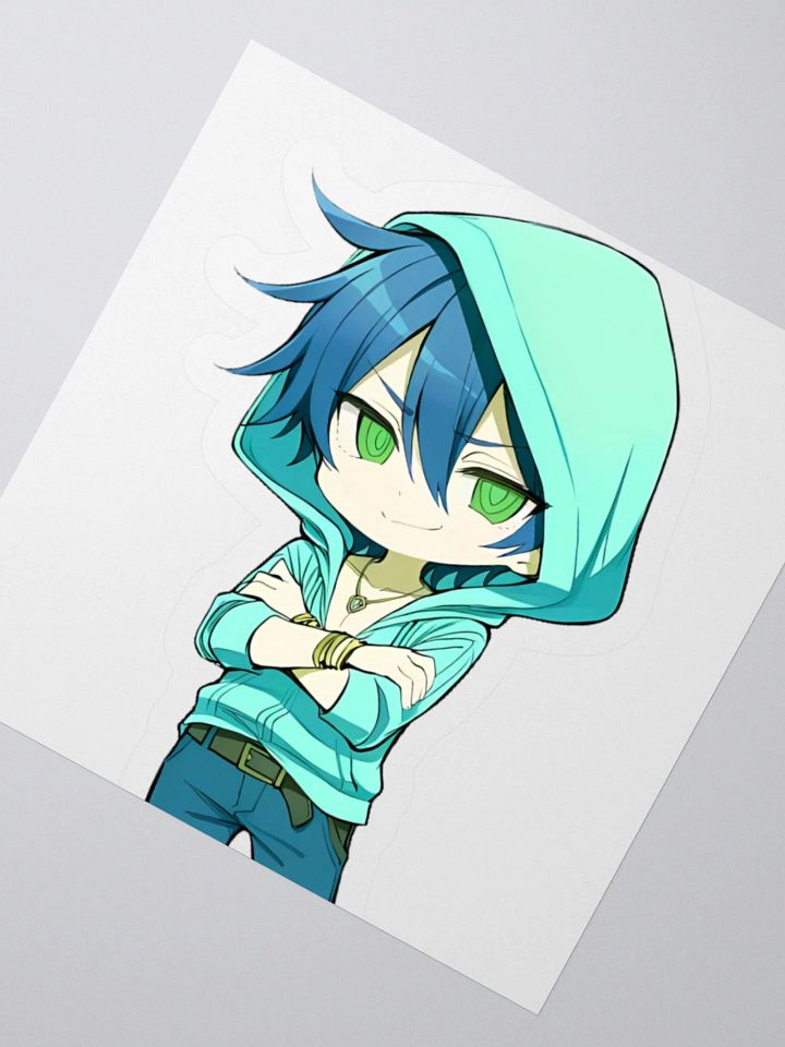 Kuro Chibi Kiss Cut Stickers product image (4)