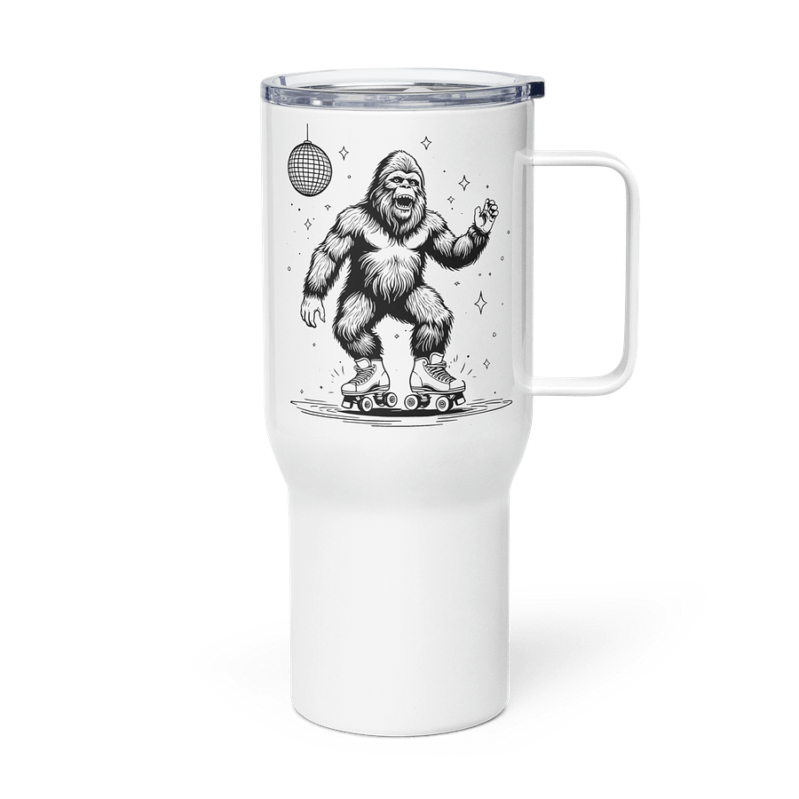 Disco Sasquatch Travel Mug product image (4)