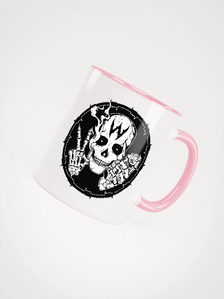 Inhaler Skull Pink Mug product image (1)