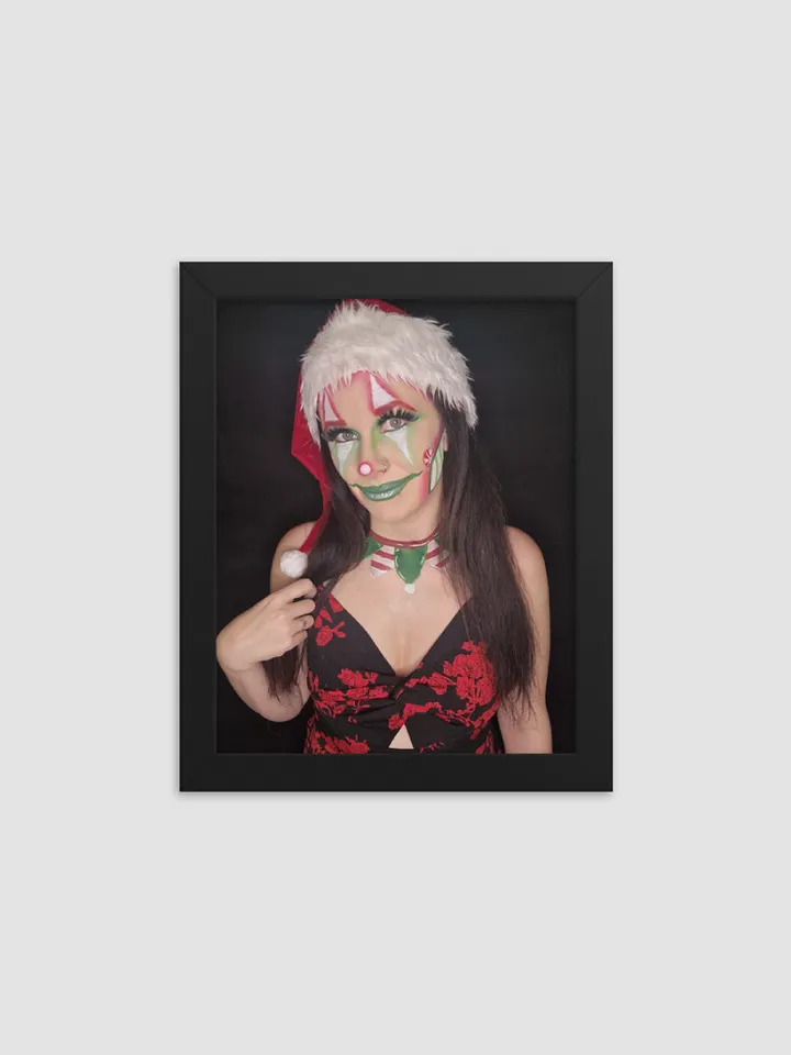 Christmas Elf - Framed High-Quality Matte Poster product image (1)