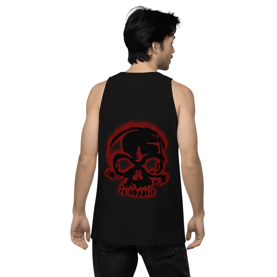 Skull design tank top product image (7)