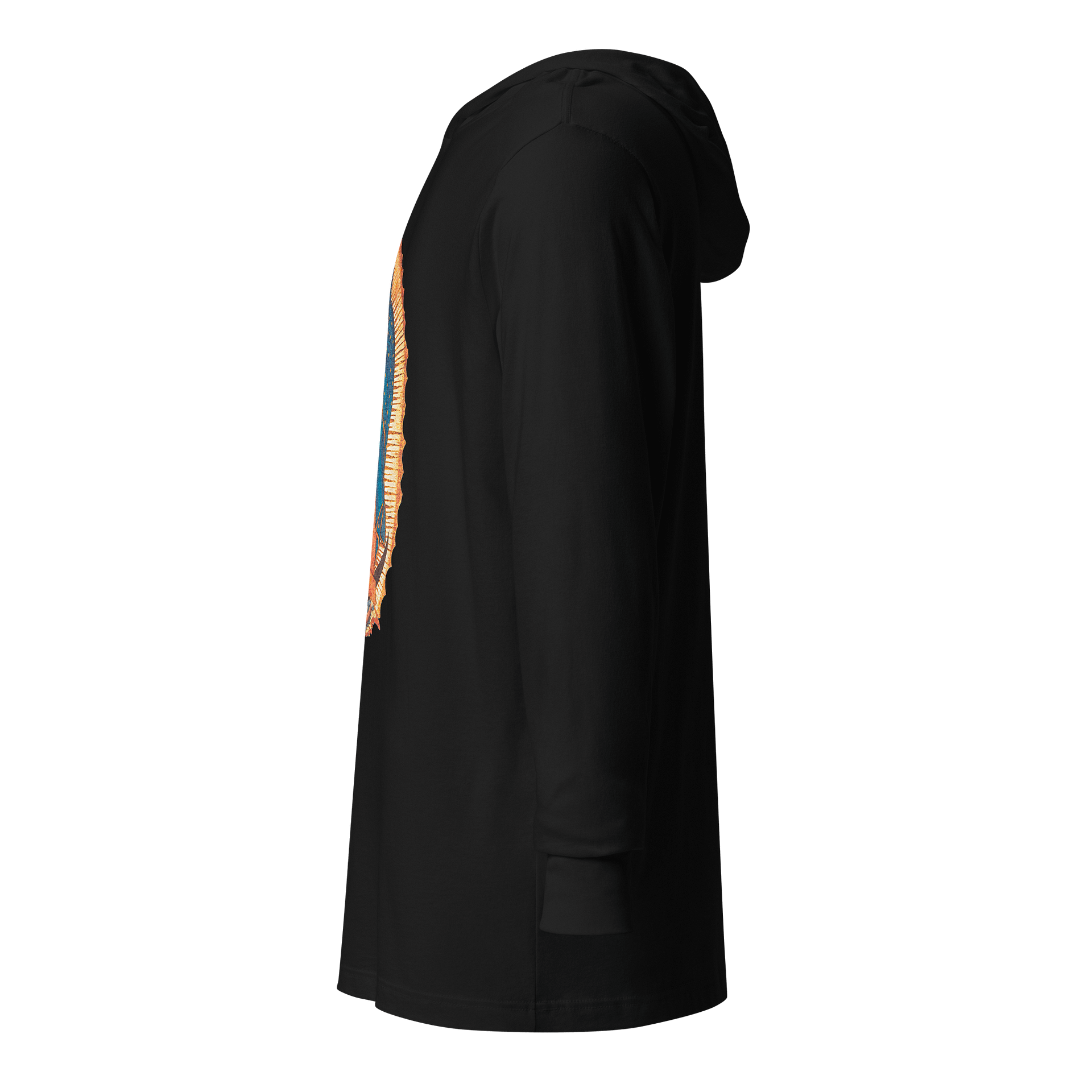 Virgen de Guadalupe - Bella+Canvas Unisex Hooded Long Sleeve Tee product image (7)