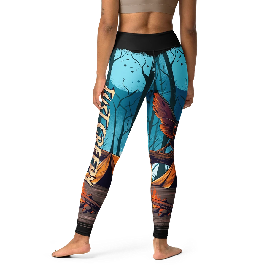 Eerie MothMan Forest Yoga Leggings product image (50)