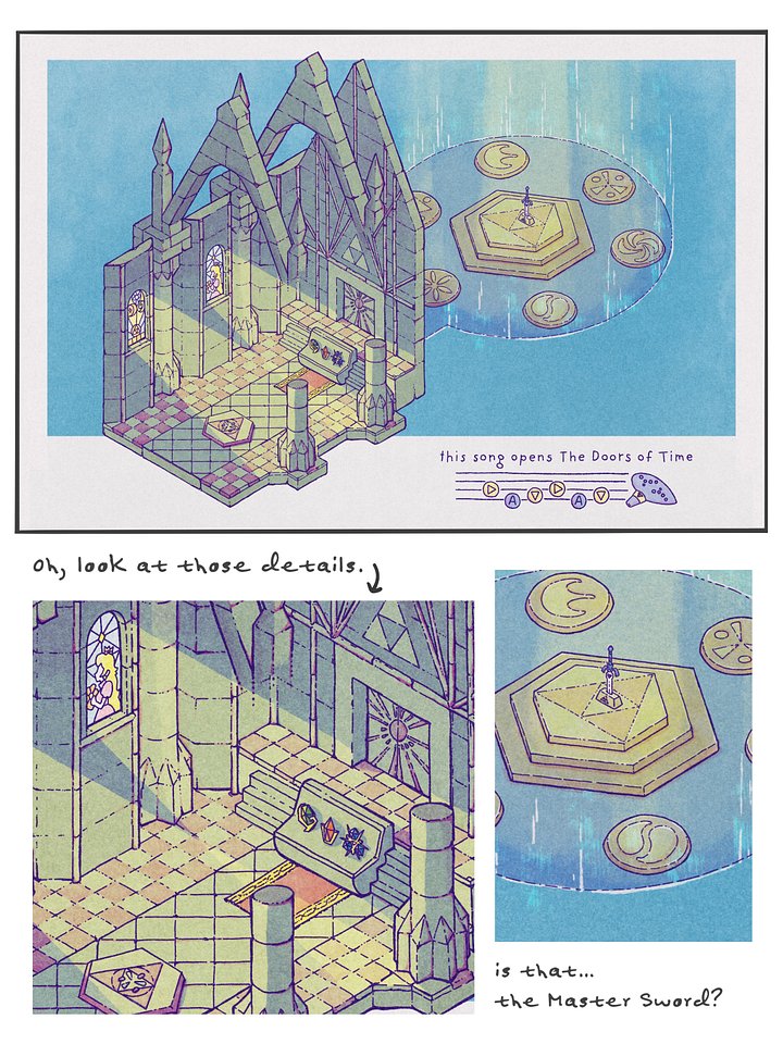 This Song Opens the Doors of Time Print product image (1)