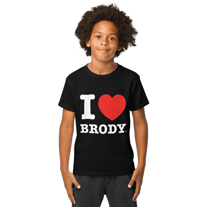 I ❤️ BRODY Kids Tee product image (1)
