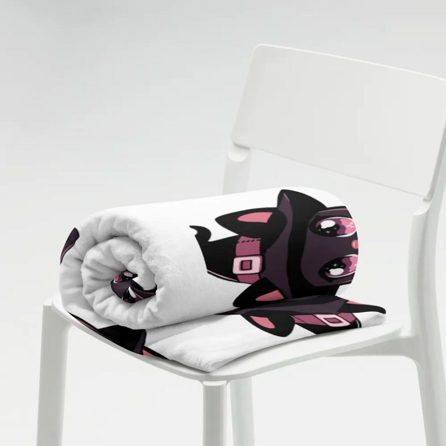 Witchy Cat Throw Blanket product image (7)