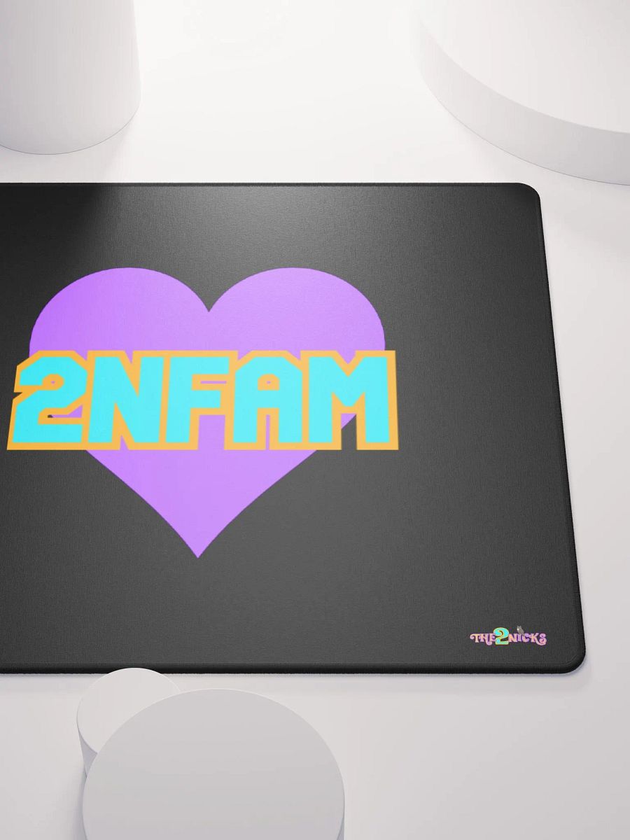 2NFAM Heart Gaming Mouse Pad (Black) product image (5)