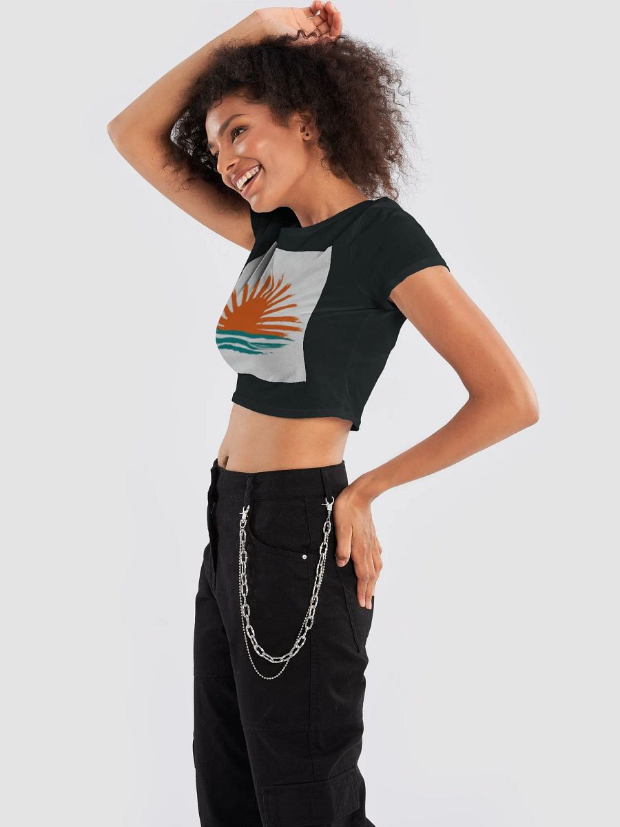 Sunshine Womans Premium Crop Top product image (10)