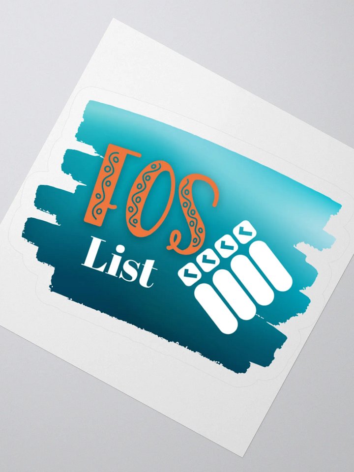 Fight On Sight List Kiss Cut Stickers product image (6)