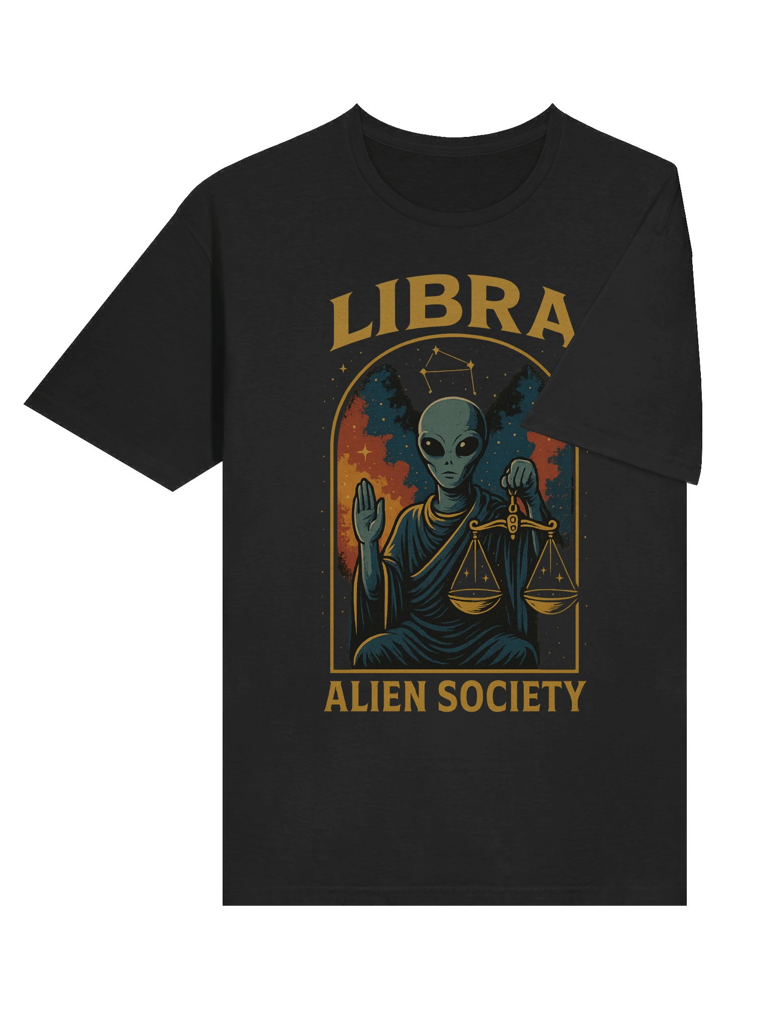 Celestial Libra Alien T-Shirt product image (11)