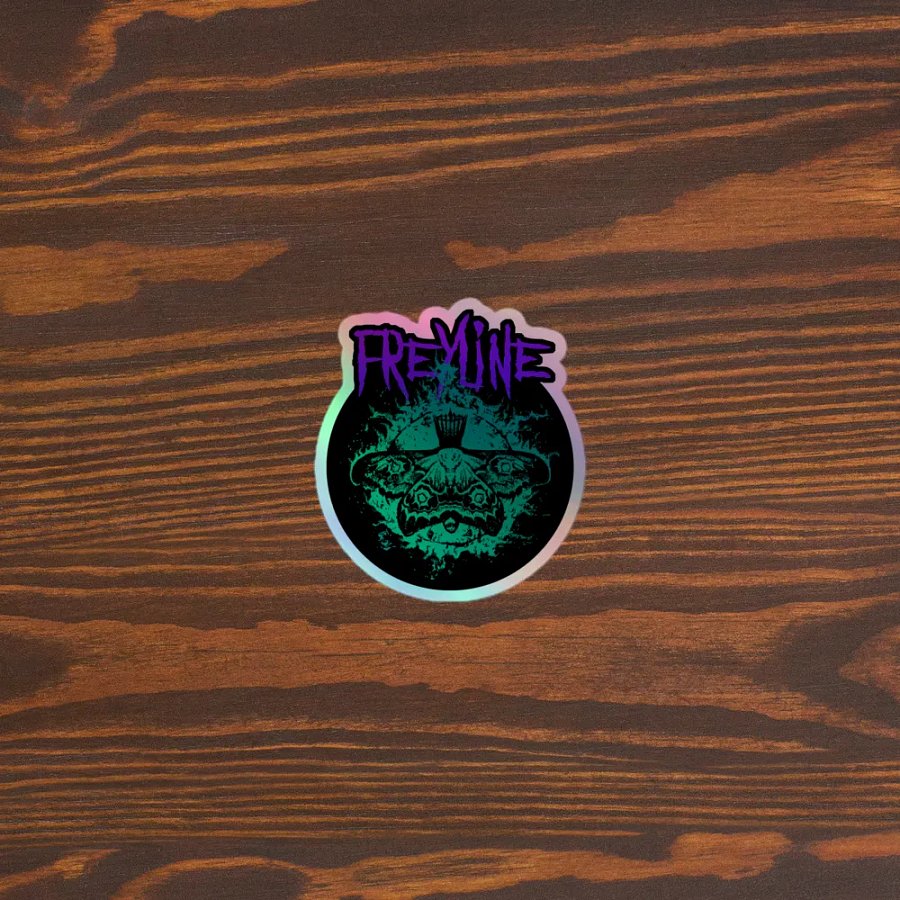 Metal Queen Moth Holo Sticker product image (3)