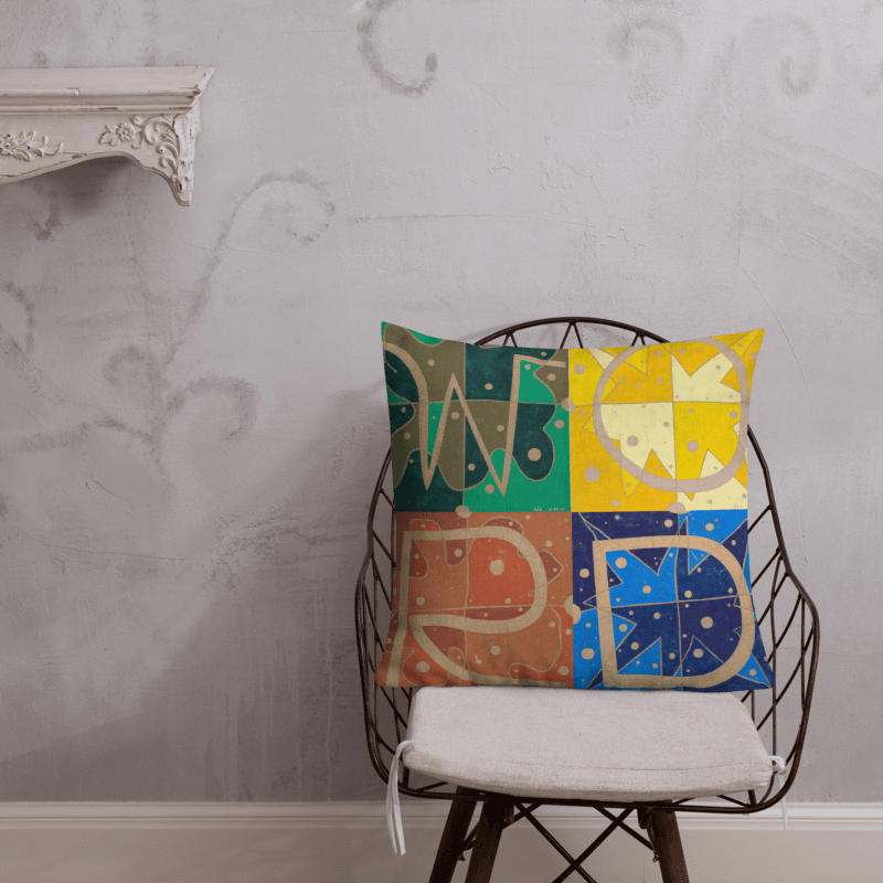 Word Pillow (2-sided) product image (3)