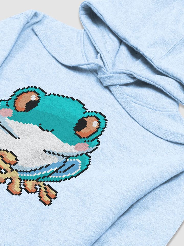 Teal Rip the Frog Premium Hoodie product image (2)