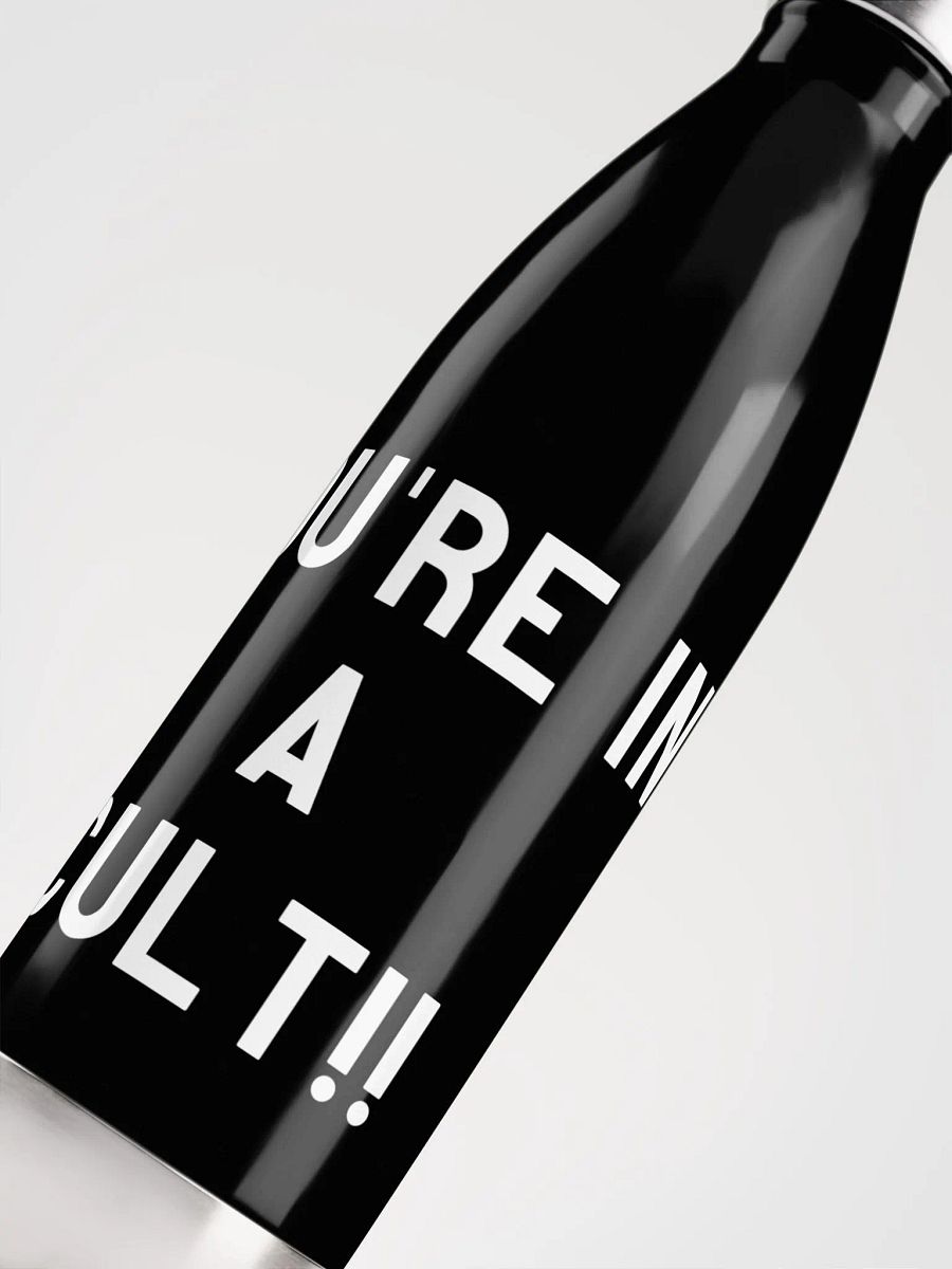 Pris- You're In A Cult -STAINLESS STEEL WATER BOTTLE product image (5)