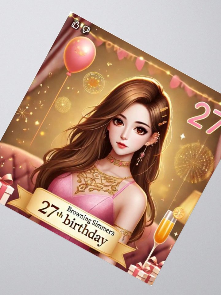 BrowningSimmer 27th Birthday product image (4)