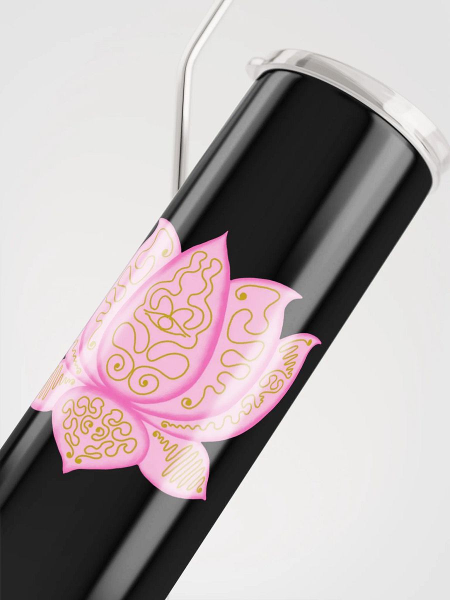 Golden Lotus Stainless Steel Tumbler product image (4)
