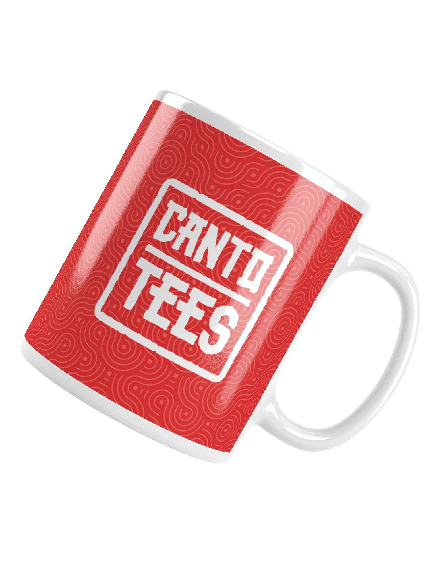 CANTO TEES (Logo on Red) Mug product image (4)