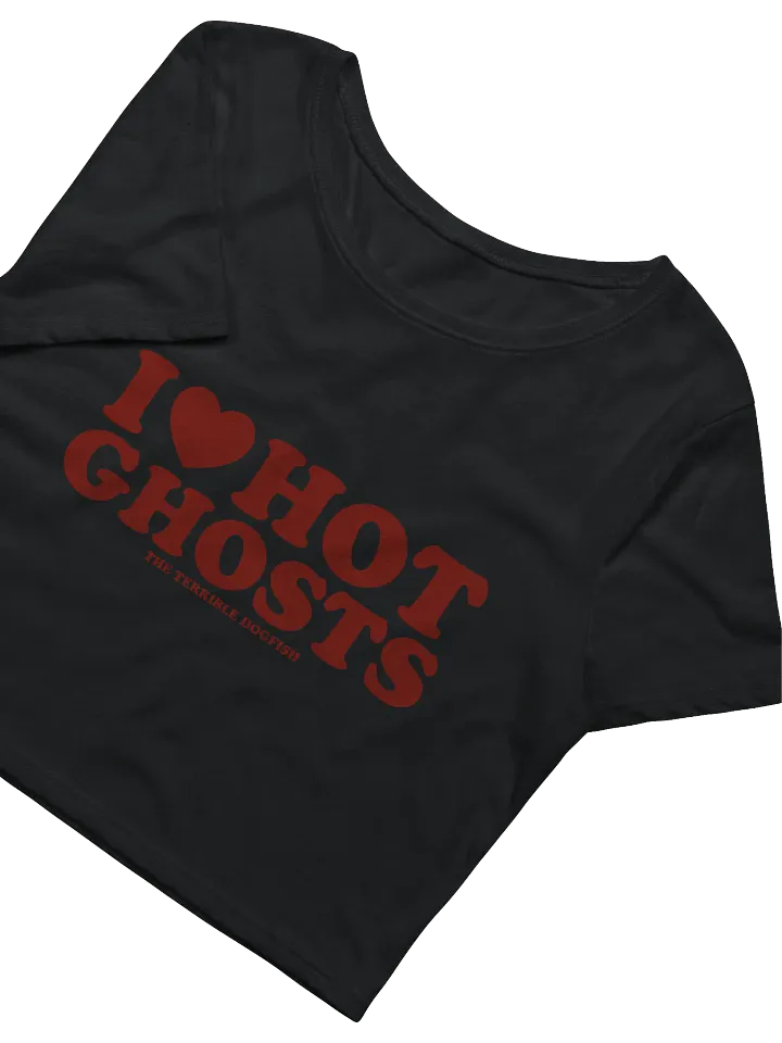 HOT GHOSTS CROP tee product image (2)
