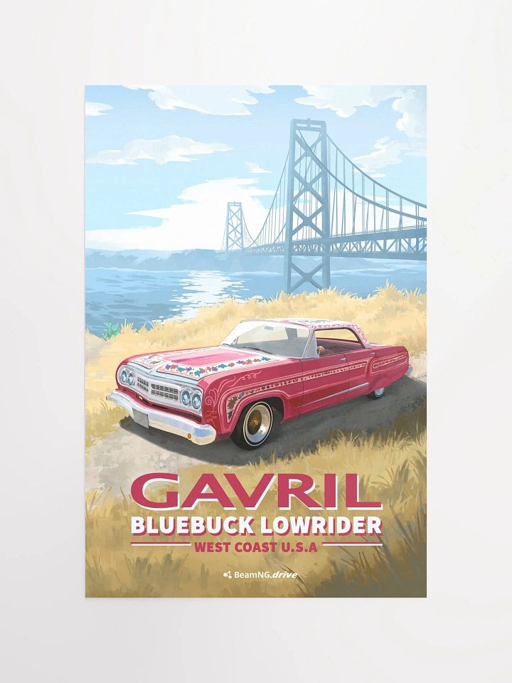 Gavril Bluebuck Stylized Poster product image (1)