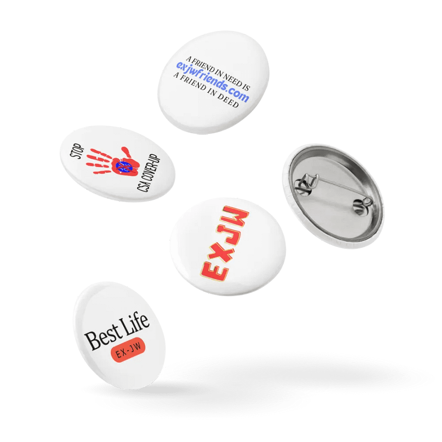 exJW Friends Pin Set 1 product image (14)