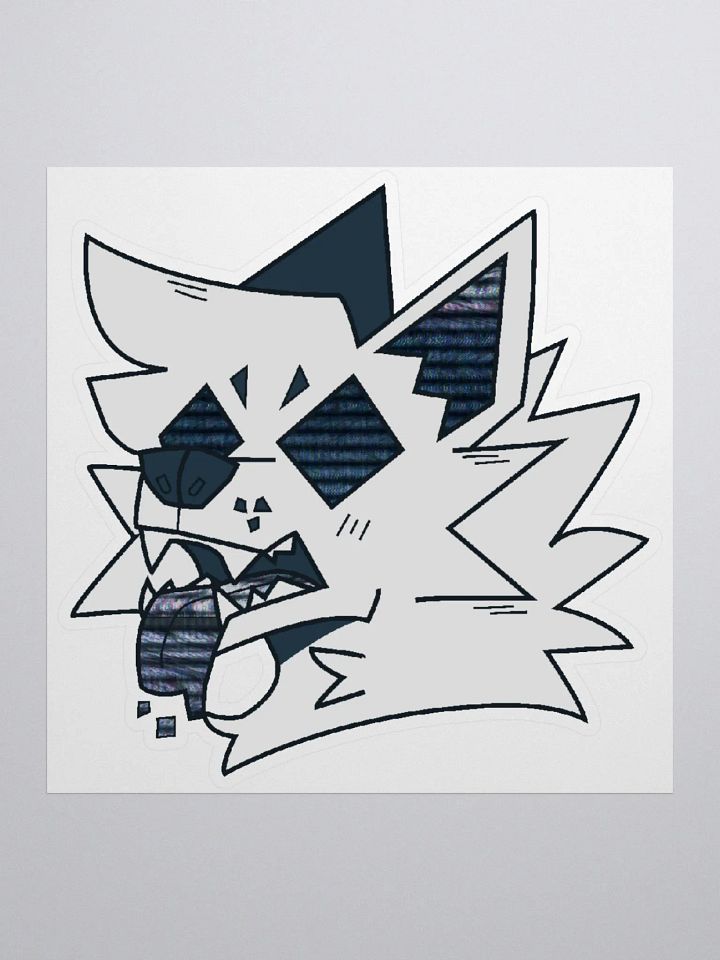 glitch.fox Sticker product image (2)