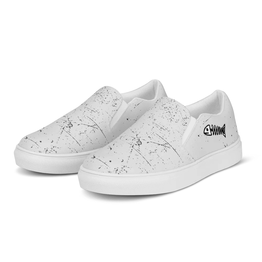 "A83" (Fishbone) Women's Slip-On Canvas Shoes product image (3)