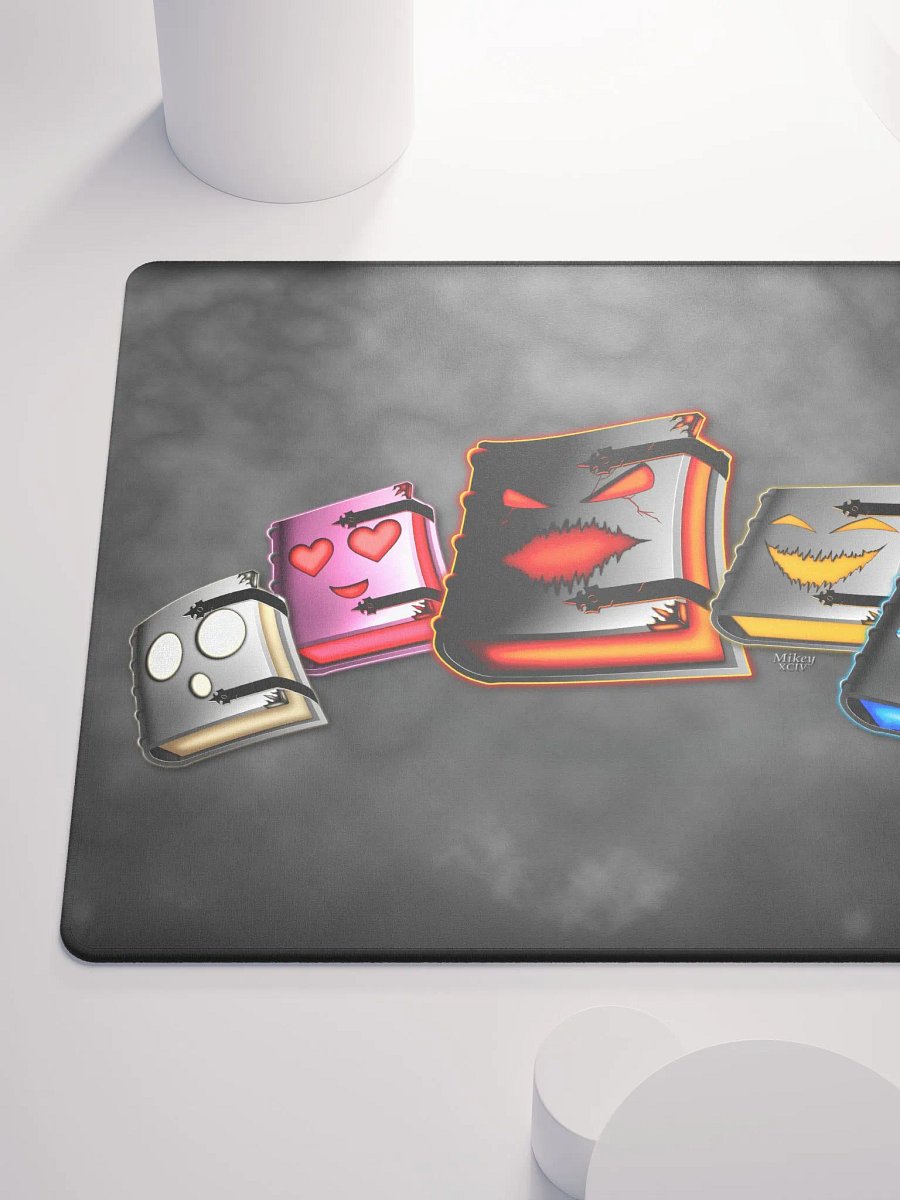 Emotionally Booked - MikeyXCIV - Gaming Mouse Pad - 18″×16″, 36″×18″ product image (6)