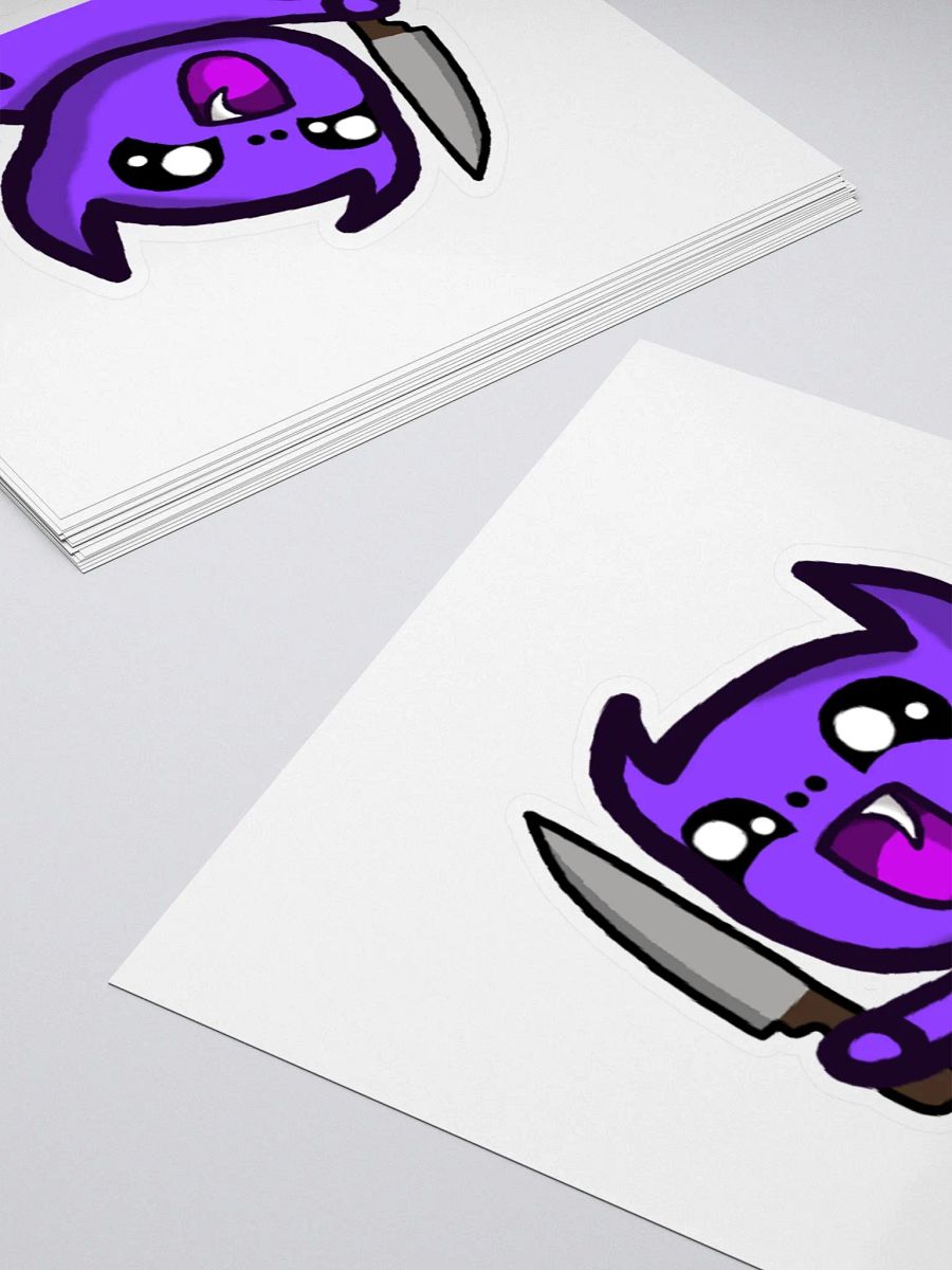 Stabby Jeffrey Sticker product image (4)