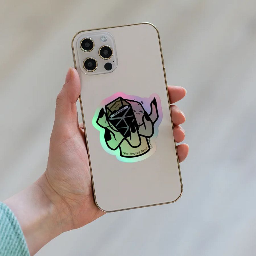 You Dropped These Holo Sticker product image (6)