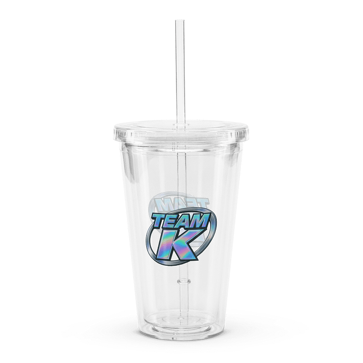Team K 2000's Clear Plastic Tumbler product image (2)